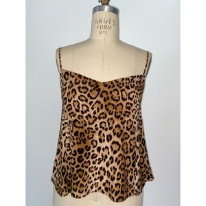 Zara cheetah print tank